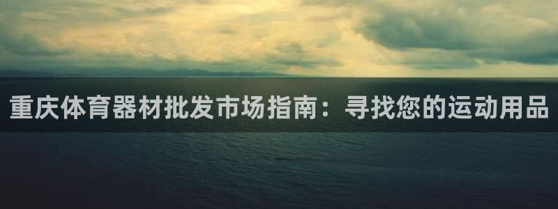 极悦平台平台注册方法与步骤是什么：重庆体育器材批发市